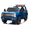 thumbnail image 1 of VOLTZ TOYS Chevrolet Silverado 12V Kids Ride-On Truck – 2 Seater, LED Lights, Music, 1 of 6