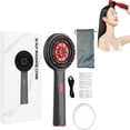 thumbnail image 1 of POINTERTECK Massager Red Light Hair Massager Bloomly Scalp Massager Electric Scalp Massager 2 in 1 Electric Scalp Massager and Hair Oil Applicator (Black-1Set), 1 of 8