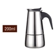 thumbnail image 2 of 2/4/6/9 Cups Moka Pot Coffee Maker,Stainless Steel Moka Pot Maker Coffee Cookers, 2 of 11