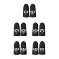 thumbnail image 3 of Baohd Gants à Manchon pour Jeu Mobile Résistants à la Sueur et Confortables Violet 45x25mm 5Ensemble, 3 of 6