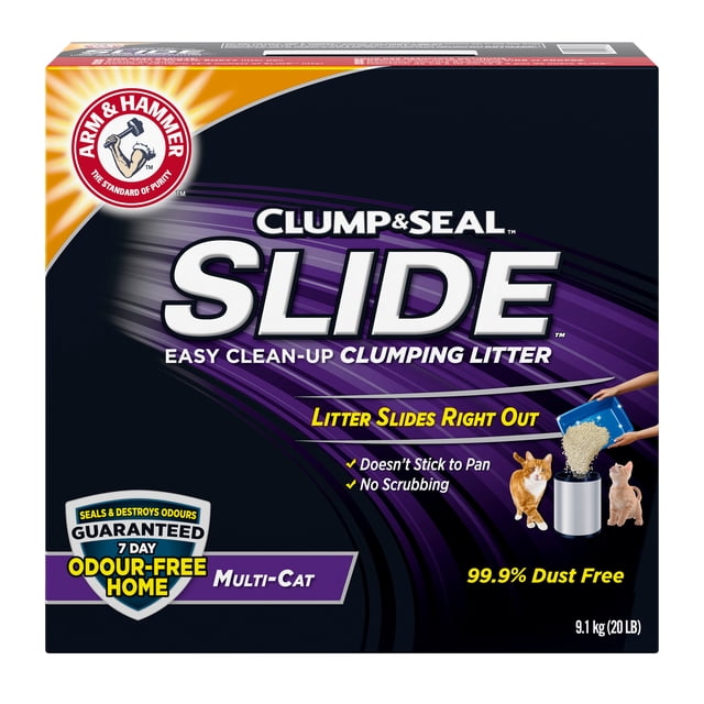 Litière agglomérante pour chats multiples Arm & Hammer Slide, 9,1 kg