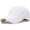 White, variant on Men Women Summer Golf Mesh Hat Breathable Curved Visor Casual Plain Baseball Cap