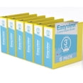 thumbnail image 1 of Davis Group, Easyview Premium, Round Ring, Customizable, View Binder, 6 Pack, 3", 1 of 3