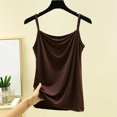 thumbnail image 2 of AherBiu Womens Tank Tops Loose Solid Color Basic Camisole Soft Comfy Summer Spaghetti Straps Pajams Homewear, 2 of 6