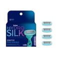 thumbnail image 3 of Schick Hydro Silk Sensitive Care Women’s Razor Refills, 3 of 6
