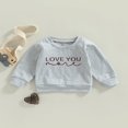 thumbnail image 2 of Vêtements Chauds d'Hiver pour Bébé Garçon Fille Sweat à Col Rond Pull à Manches Longues Tenue d'Automne, 2 of 7