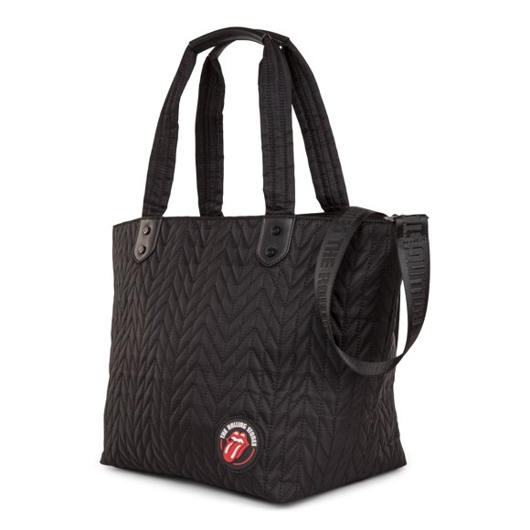 The Rolling Stones Iconic Tote Bag - Quilted Nylon