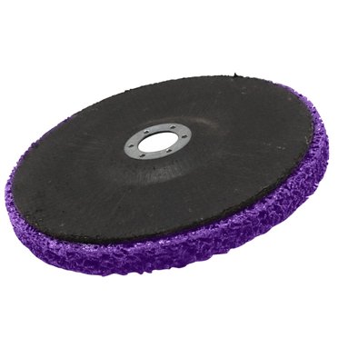 Sanding Wheel Paint Rust Removal Grinding Disc Stainless Steel Polishing Wheel, Purple, 115mm, 22mm Inner Hole