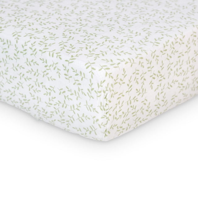 Lulujo - Baby, Infant - Boho Collection - Cotton Muslin Crib Sheet - Breathable, Lightweight