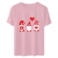 thumbnail image 4 of Meichang T-Shirts de la Saint-Valentin pour Femmes, T-Shirts Graphiques Amusants de la Saint-Valentin, Manches Courtes, Col Rond, T-Shirts de Fête en Liquidation, Cadeaux de la Saint-Valentin, 4 of 6