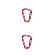 thumbnail image 4 of maskred Mousqueton Résistant à l'Usure Opération Simple Surface Lisse Haute Résistance Pinces Caribeener Colorées Bonne Stabilité Dimensionnelle Rouge 2 Ensembles, 4 of 6