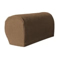 thumbnail image 1 of Armrest Covers for Sofa,All Inclusive Solid Color Plaid Sofa Armrest Cover Elastic Sofa Armrest Protective Cover Thickened Non Slip Armrest Cover Universal for All Seasons 2Pc, 1 of 6