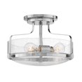 thumbnail image 1 of Hinkley 3641CM-CS LED Semi Flush Ceiling Light, 14.5"L Diameter, Chrome, 1 of 1