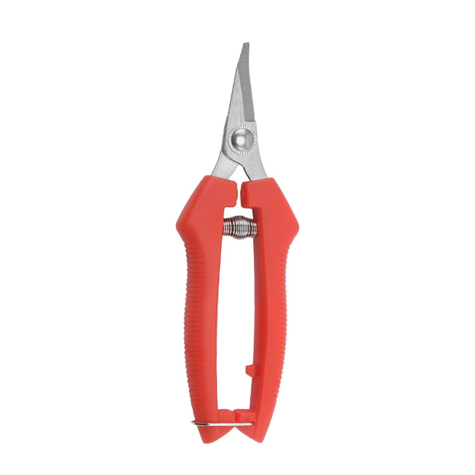 Garden Pruning Shears for Fruit and Garden Use Red Stainless Steel Pruner with Pineapple Cutter -Function Garden Scissors Hedge Trimmer Grape Slicer and Pruning Tool
