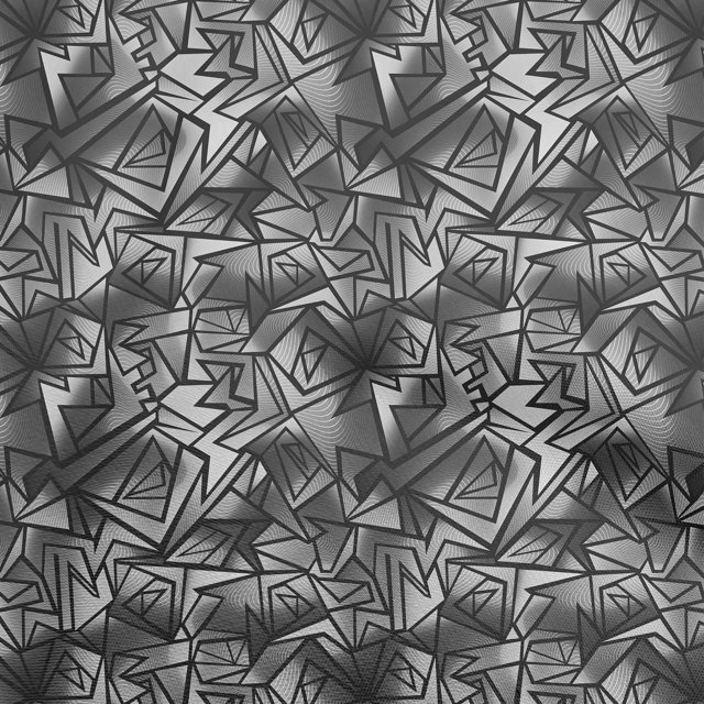 oneOone Viscose Jersey Gray Fabric Abstracts Sewing Craft Projects Fabric Prints By Yard 60 Inch Wide