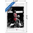 thumbnail image 2 of Michael Jordan - Dunk Wall Poster, 14.725" x 22.375" Framed, 2 of 4