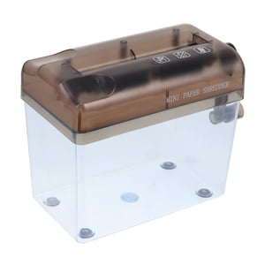 OULII Document Shredder manuel papier Shredter ABS pour usage domestique 1Set