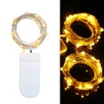 thumbnail image 1 of 1M/3.3FT 10 LED Fairy Starry Copper Wire String Battery Operated Powered IP65 Water Resistance Extra Flexible Bendable Light Strip for Holiday Christmas Xmas Halloween Festival Decorations, 1 of 8
