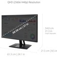 thumbnail image 4 of Viewsonic 27" Display, 2560 x 1440, Black, VP2756-2K, 4 of 15