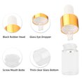 thumbnail image 1 of Empty Liquid Bottle With Glass Pipettes Reusable 1-2ml Travel Dispenser Vacation Cosmetic Container Bath Gel Lotion Aromatherapy Transparent 1ml, 1 of 9