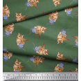 thumbnail image 3 of Soimoi Cotton Poplin Fabric Wool & Cat Animal Decor Fabric Printed Yard 42 Inch Wide, 3 of 3