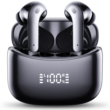VEATOOL X15 Écouteurs Sans Fil, Écouteurs Stéréo Hi-Fi 72 H à Basses Profondes avec Micro à Réduction de Bruit, Casque Sport Étanche IP7 avec Affichage de l'Alimentation à DEL