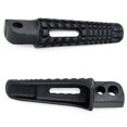 thumbnail image 3 of Krator Black Motorcycle Foot Pegs Footrests Left & Right Compatible with Suzuki Gladius SFV650 2009 (Rear), 3 of 3
