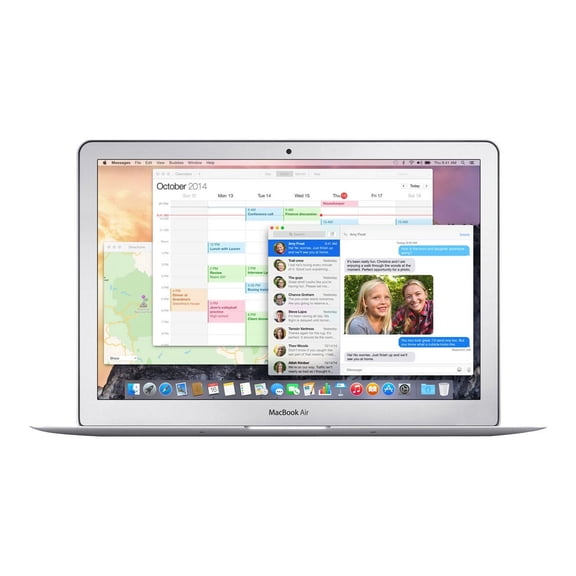 Apple MacBook Air - Intel Core i5 jusqu'à 2,7 GHz - HD Graphics 6000 - 4 Go RAM - 256 Go SSD - 11,6 Pouces 1366 x 768 (HD) - Wi‐Fi 5 - kbd : US