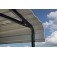 thumbnail image 2 of Arrow Carport, 14x33x14, Charcoal, 2 of 9