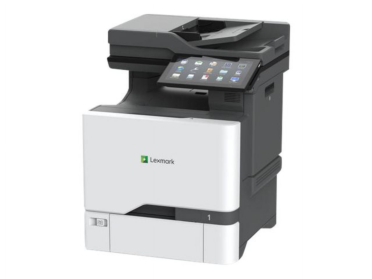 Lexmark CX735adse - Multifunction printer - color - laser - Legal (8.5 in x 14 in) (original) - A4/Legal (media) - up to 52 ppm (copying) - up to 52 ppm (printing) - 650 sheets - 33.6 Kbps - USB 2.0, Gigabit LAN, USB 2.0 host