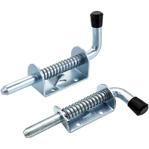 Door Bolt 2 Pieces Door Bolt Door Lock Door Latch Windows Bolt Garden Bolt Garage Bolt Latch Galvanized Iron Bolt, for Doors,