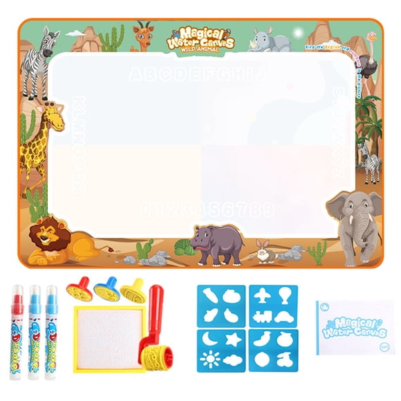 Marine Animal Water Canvas Learning Blanket Water Writing Cloth Water Water Painting Blanket 5ml