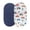 F, variante sur Xuewenshw 2 Pcs Drap pour Couffin pour Bébé Drap de Berceau Drap de Berceau s'Adapte aux Matelas de Landau Rectangulaires et Ovales Coussinets de Couffin Minky à Pois Ensemble de Draps-Housses Dessin Animé Forever Rouleau de 50