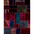thumbnail image 1 of Ahgly Company Indoor Rectangle Abstract Black Patchwork Area Rugs, 5' x 8', 1 of 6