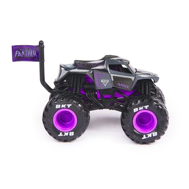 Monster Jam, Marvel Official Black Panther Monster Truck, Die-Cast