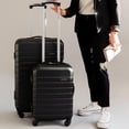 thumbnail image 4 of Jetstream® Hardside 2 Piece Luggage Set: 26" Medium Checked Suitcase and Carry-On Luggage, 4 of 9