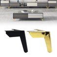 thumbnail image 3 of Baohd 4pack/lot Rust-Resistant Furniture Leg Easy-to-Install And Durable Leg For Chairs And Tables Furniture Accessories Metal Titanium gold 10cm 1Set, 3 of 6