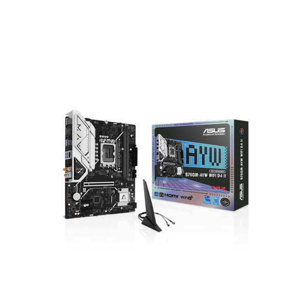 ASUS B760MAYWWIFID4II Micro ATX Motherboard