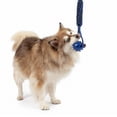 thumbnail image 2 of One Paw, Tug & Play Double Ball Rope Dog Toy, 10 inches, 2 of 7