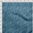 thumbnail image 4 of oneOone Rayon Navy Blue Fabric Abstract Floral Sewing Craft Projects Fabric Prints By Yard 56 Inch Wide, 4 of 4