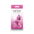 thumbnail image 1 of Rear Assets Aluminum Anal Plug, Medium, Pink, 1 of 5