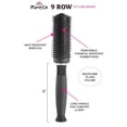 thumbnail image 3 of KareCo brosse résistante à la chaleur à 9 rangées, 3 of 7