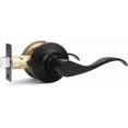 thumbnail image 1 of Matte Passage Door Levers Wave Style Hall Closet Handles Interior Door Handle Keyless NonLocking Lever Sets Reversible for Right & Left Side Drop Lever Shape, 1 of 7