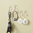 thumbnail image 4 of Suction Cup Hooks,Key Hooks for Wall 2 Hook Suction Cup Key Hook No Punching Strong Door Hanging Hook Traceless Kitchen Bathroom Adhesive Hook Style Hooks for Hanging, 4 of 6