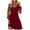 Red, variant on cfhntfmh Cocktail Dresses for Women Soft Scoop Neck Patchwork Lace Long Sleeve Party Dress Fashion Elegant Sparkly Mini Dress