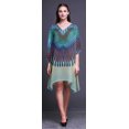 thumbnail image 4 of Phagun Dames Kaftan Vacances Loungewear Midi Robe Plage Coverup-4X-5X, 4 of 6