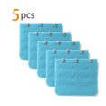 thumbnail image 2 of INSPIRE CHIC Rallonges de Soutien-Gorge pour Femmes à 3 Crochets 3 Rangées Bretelle de Soutien-Gorge Extensible Boucle Crochets Bande de Soutien-Gorge Bleu Vif 5, 2 of 5