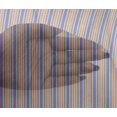 thumbnail image 3 of oneOone Tissu en Mousseline de Soie Multicolore Imprimé à Rayures BTY 42 Pouces de Large, 3 of 3