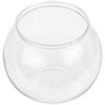 thumbnail image 1 of MasteelfCA Plastic Fish Bowl Clear Fish Keeper Small Aquarium Tank Bowl Small Goldfish Tank, 1 of 8
