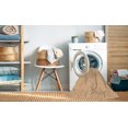 thumbnail image 2 of Ahgly Company Machine Washable Indoor Round Transitional Orange Area Rugs, 6' Round, 2 of 7